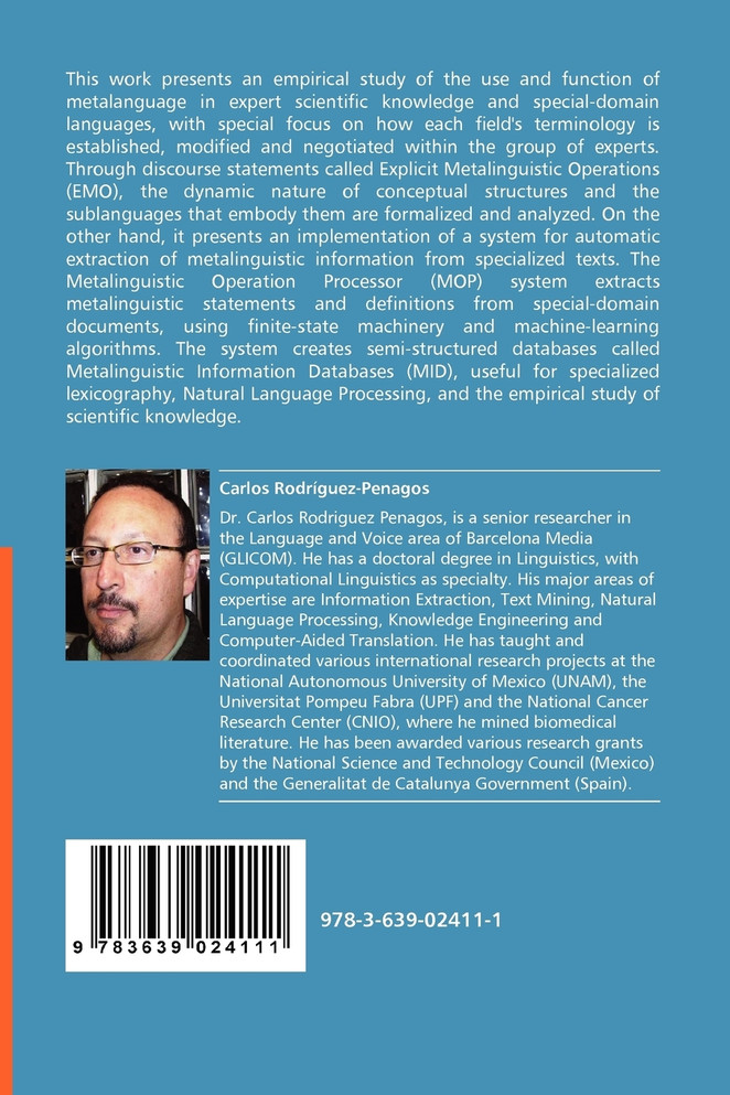 Metalinguistic Information Extraction