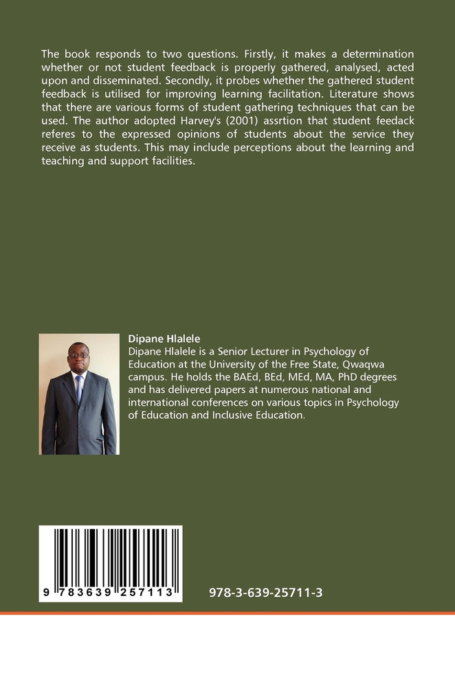 Utilising Student Feedback on Improving Learning Facilitation