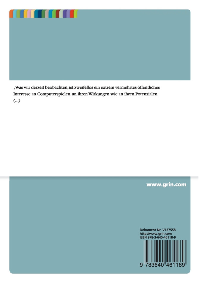 Welche Auswirkungen haben Bildschirmspiele auf Kinder, Jugendliche sowie junge Erwachsene und deren Verhalten?