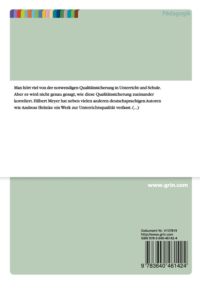 Was ist eine gute Schule?
