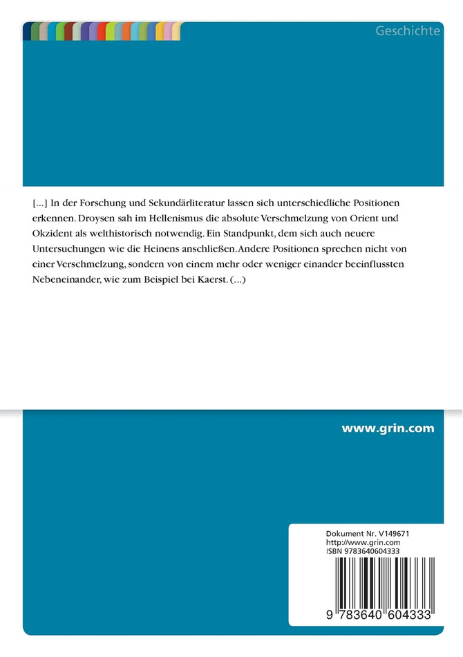 Der politische Hellenismus