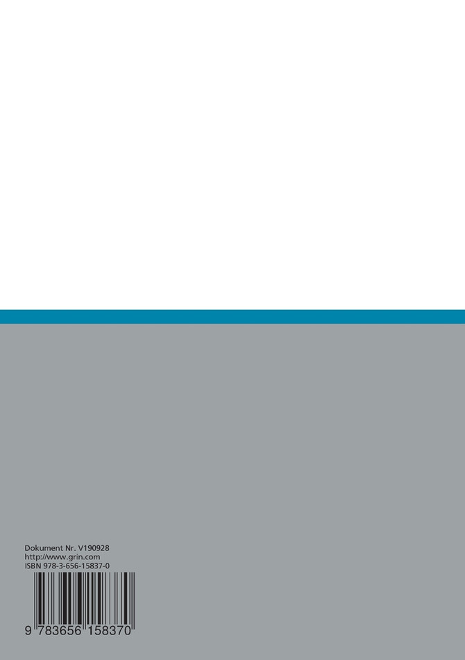 Organisation und Finanzierung