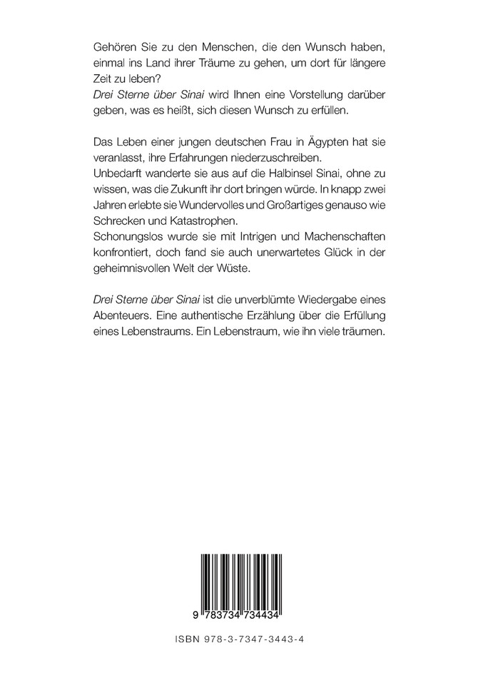 Drei Sterne über Sinai