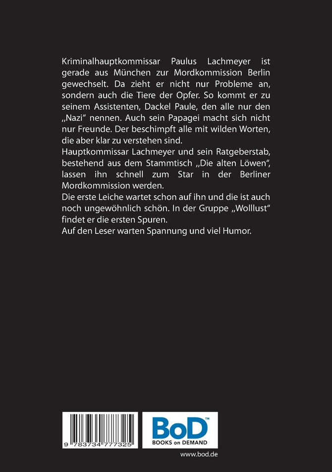 Fröhlich war Gestern, Berlin-Krimi
