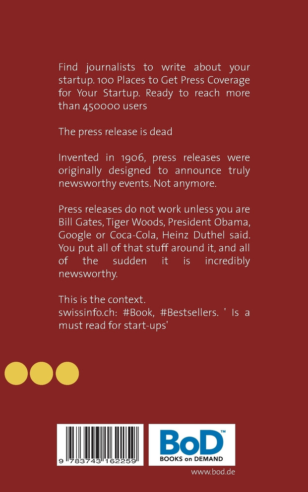 Find journalists to write about your startup