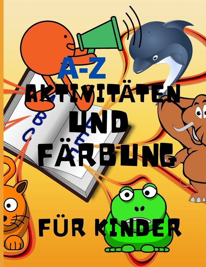 A-Z Aktivitäten und Färbung für Kinder