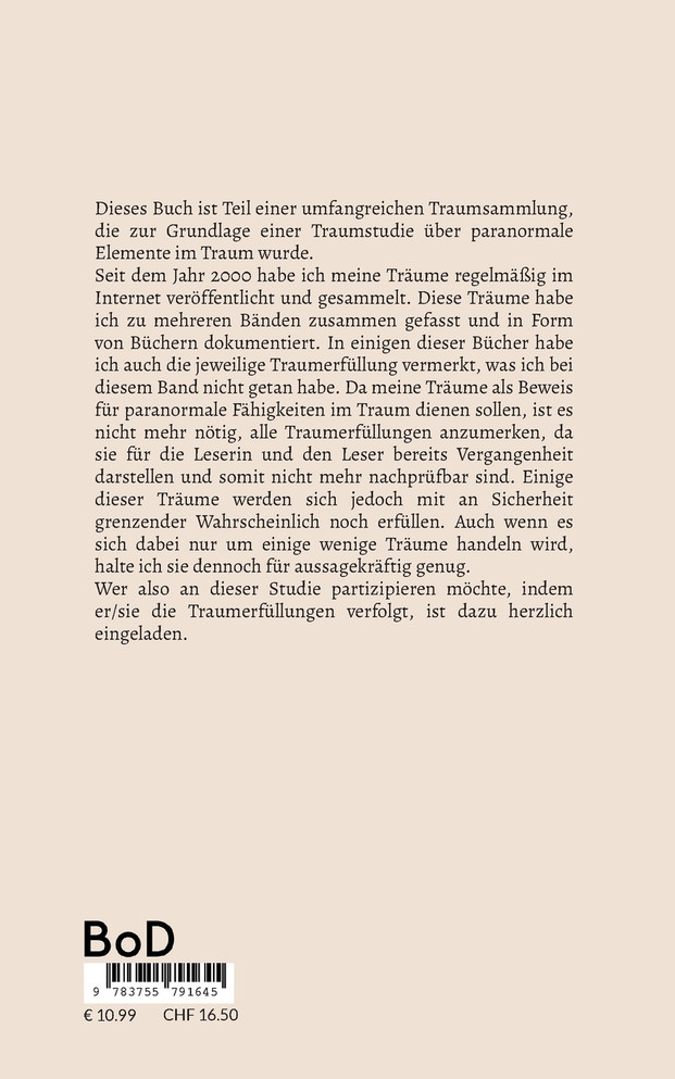 Meine präkognitiven Träume Band 3