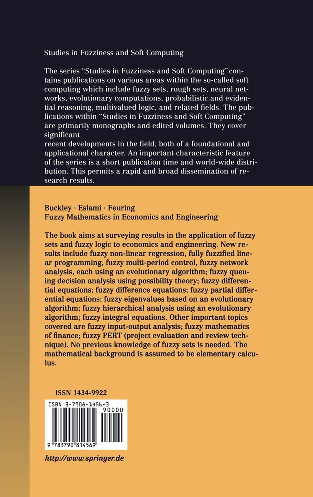 Fuzzy Mathematics in Economics and Engineering