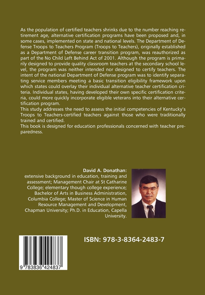 Troops to Teachers - Turning Kentucky Soldiers To Teachers