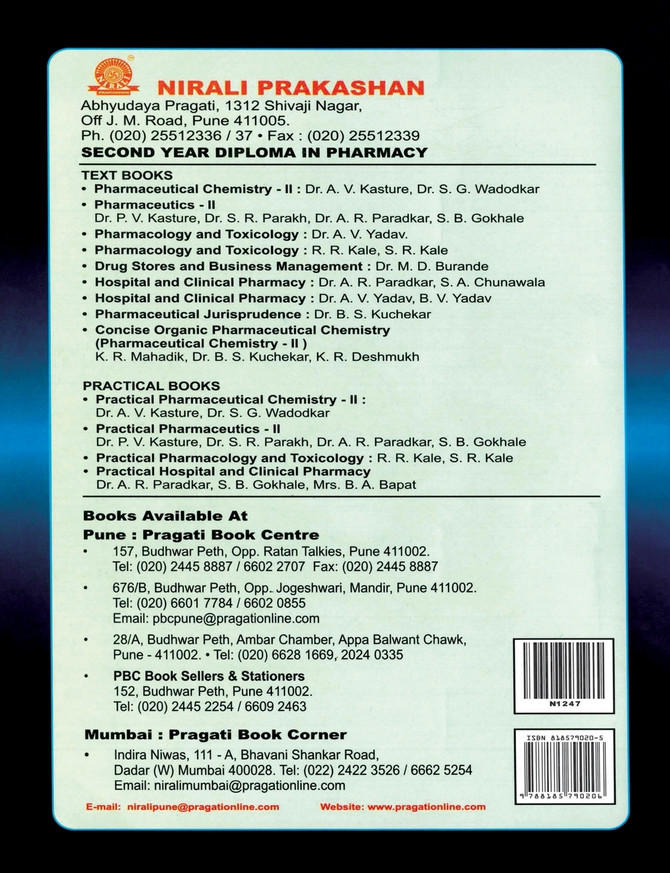 PHARMACEUTICAL CHEMISTRY-II
