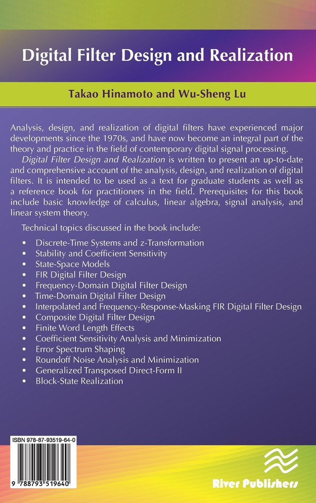 Digital Filter Design and Realization