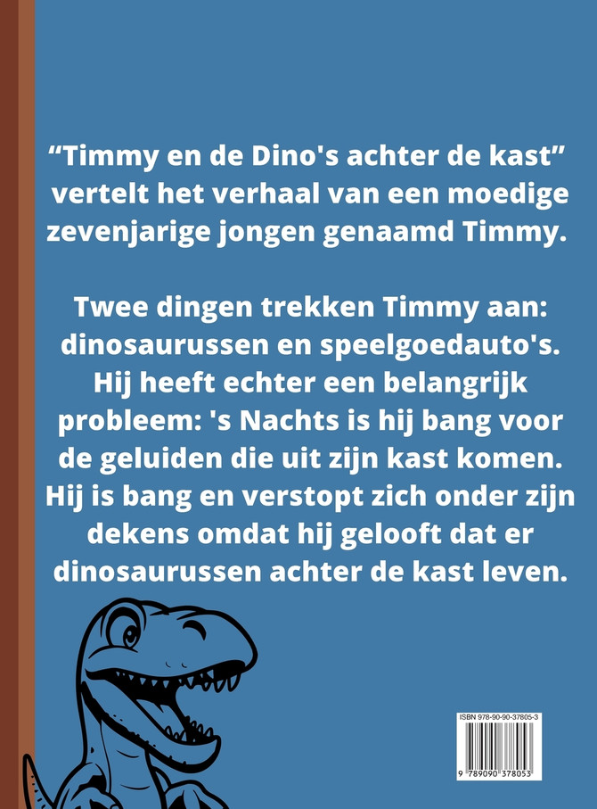 Timmy en de dino's achter de kast