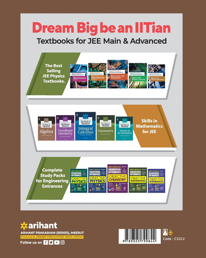 BITSAT 10 Years Solved Papers (2021-2012) 5 Mock Tests For 2022 Exam