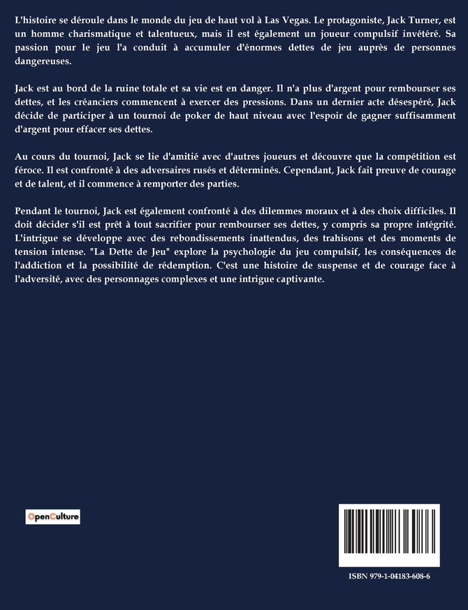 LA DETTE DE JEU
