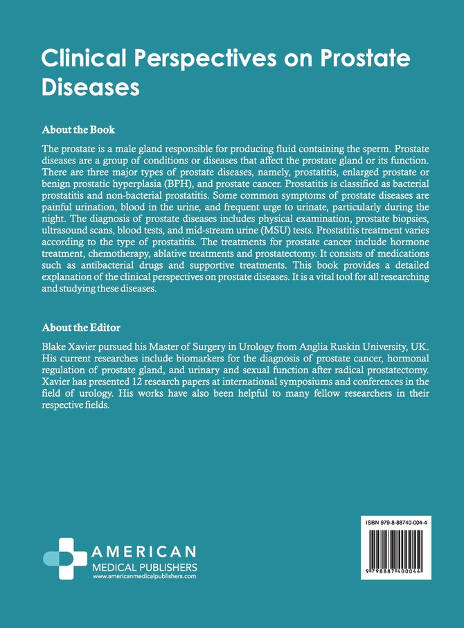 Clinical Perspectives on Prostate Diseases