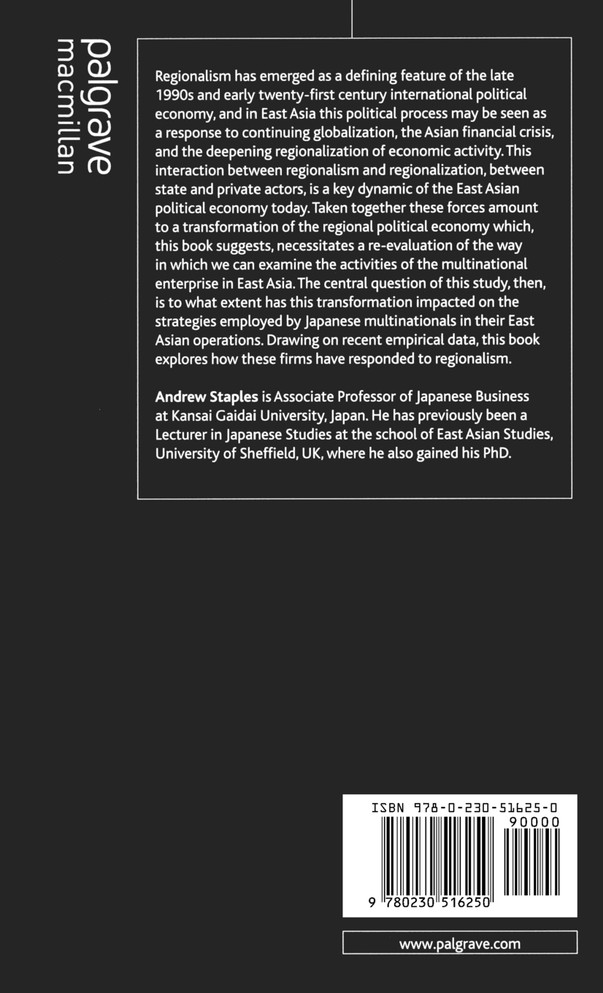 Responses to Regionalism in East Asia