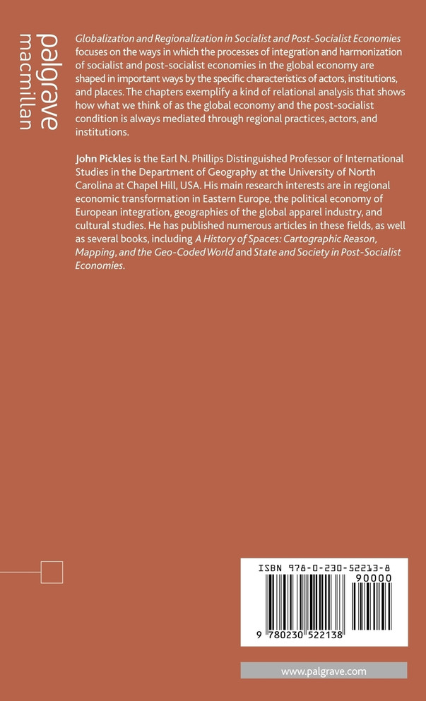 Globalization and Regionalization in Post-Socialist Economies
