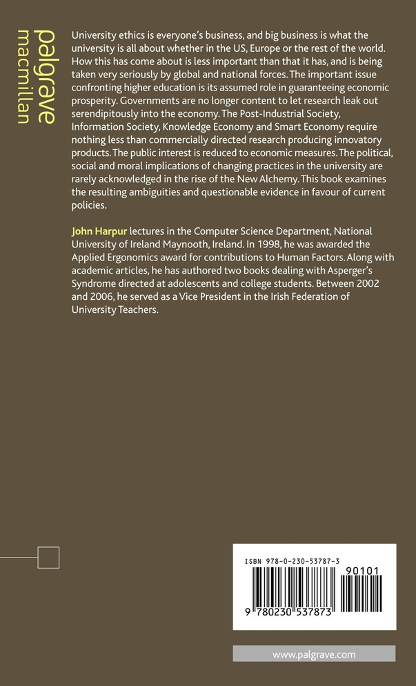 Innovation, Profit and the Common Good in Higher Education