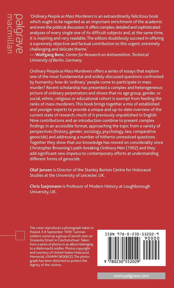 Ordinary People as Mass Murderers