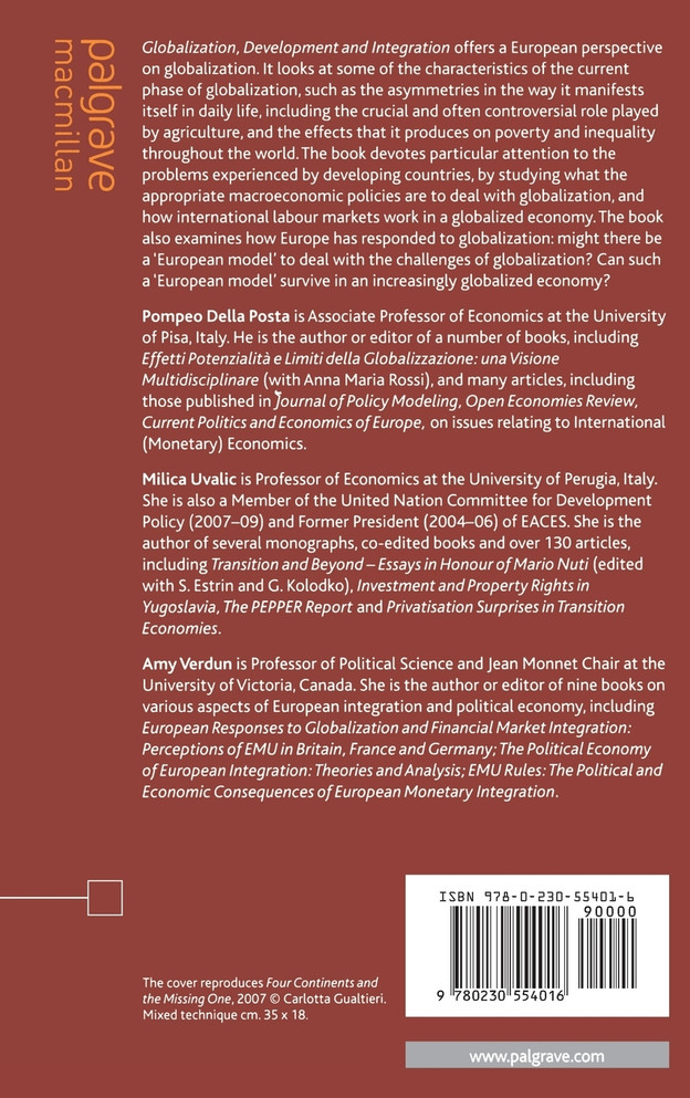 Globalization, Development and Integration