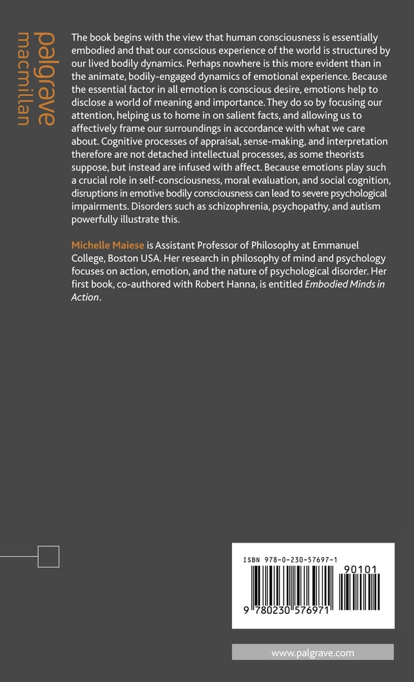 Embodiment, Emotion, and Cognition
