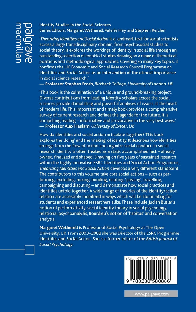 Theorizing Identities and Social Action