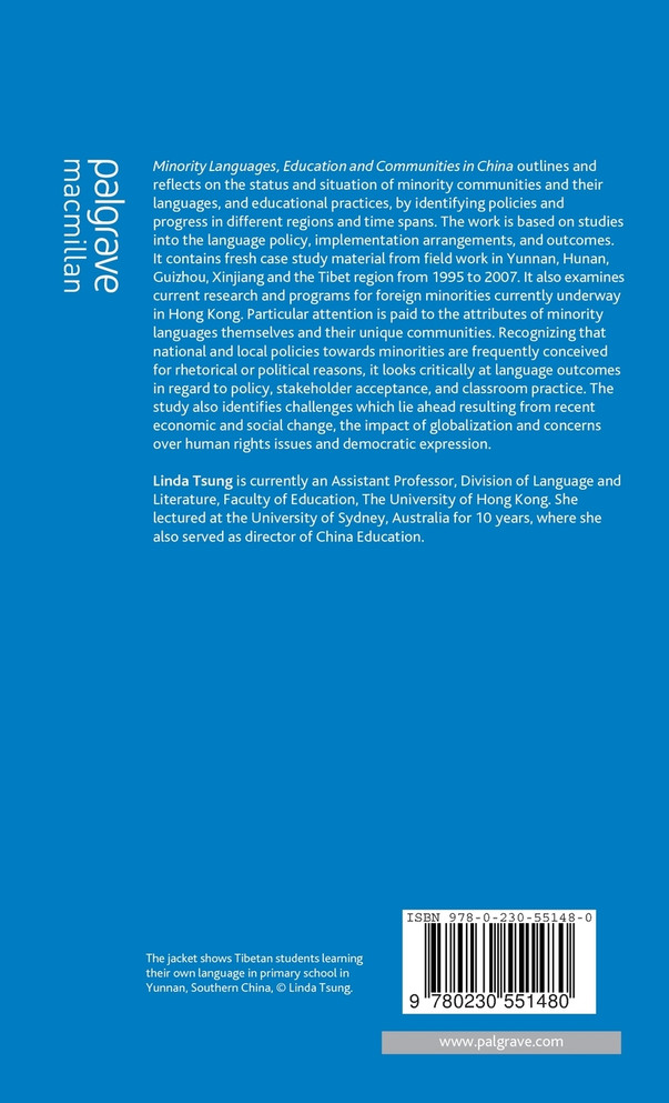 Minority Languages, Education and Communities in China