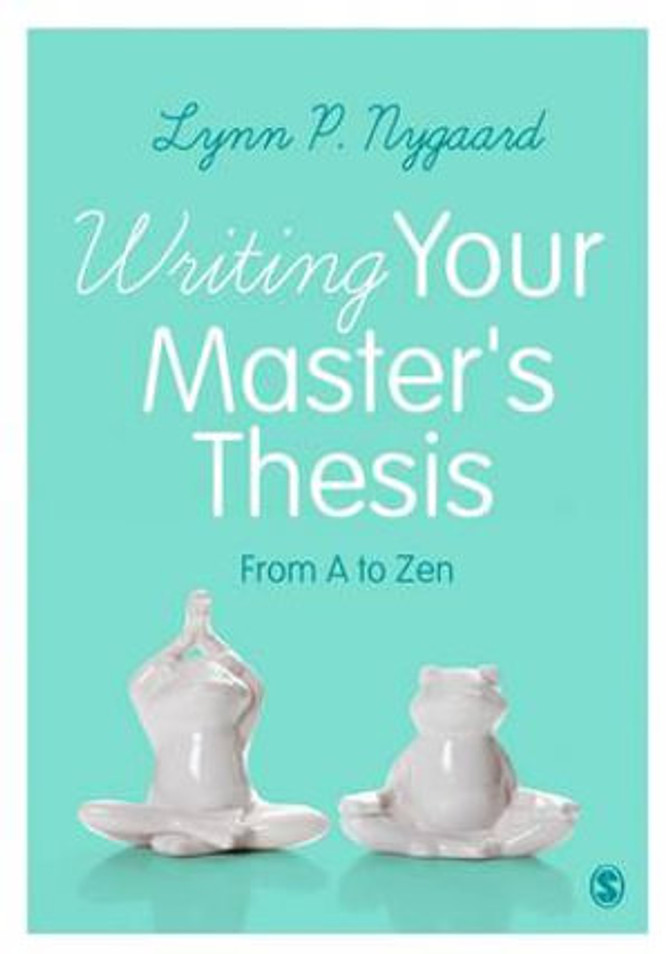 Writing Your Master's Thesis