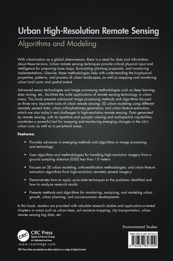 Urban High-Resolution Remote Sensing