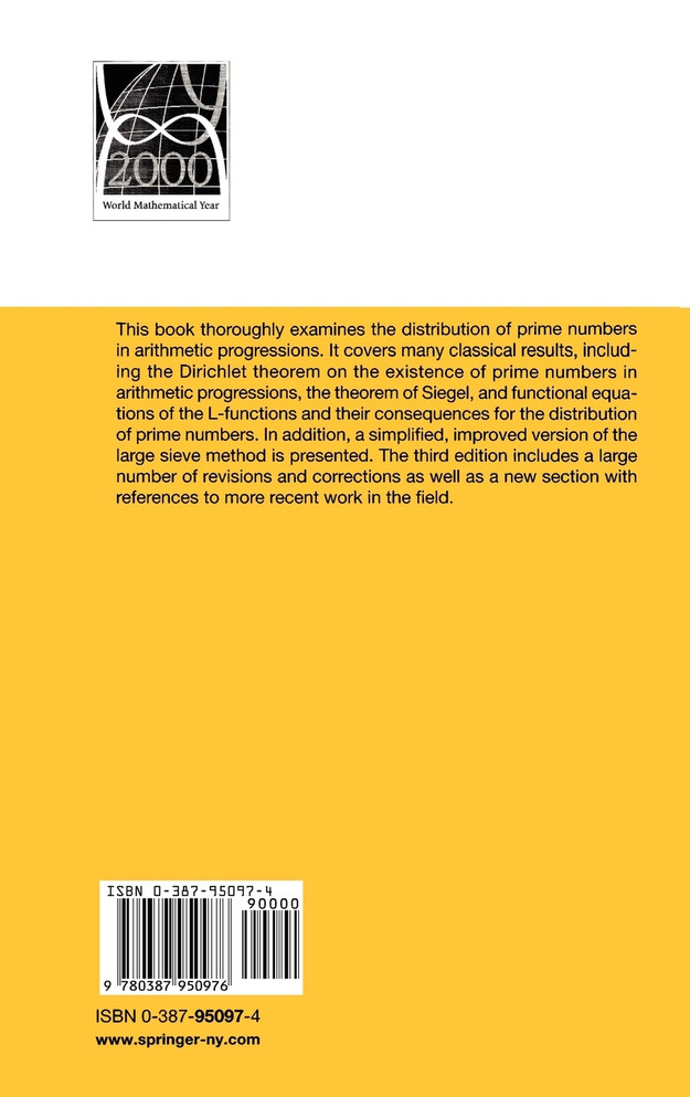 Multiplicative Number Theory