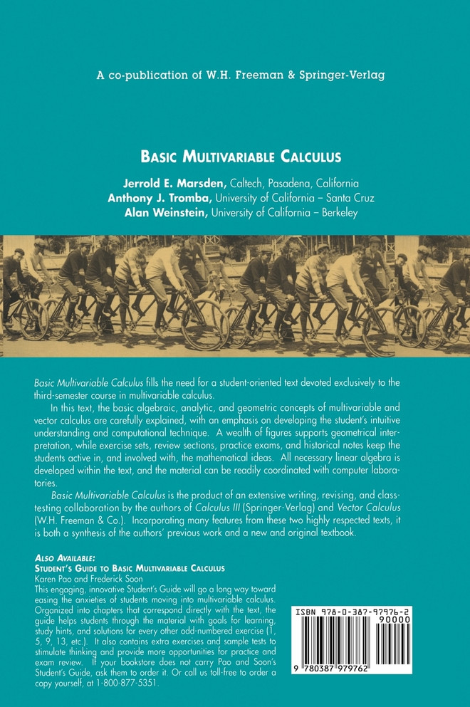 Basic Multivariable Calculus
