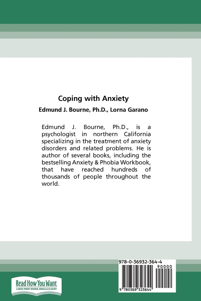 Coping with Anxiety (16pt Large Print Edition)