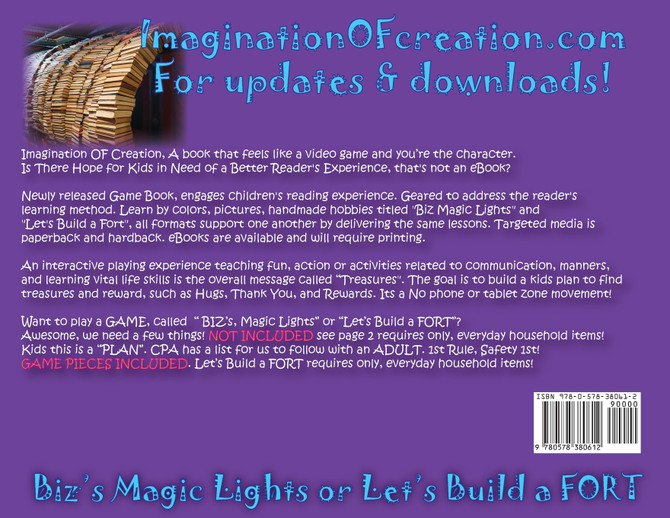 Biz Magic Lights and Let's Build a FORT