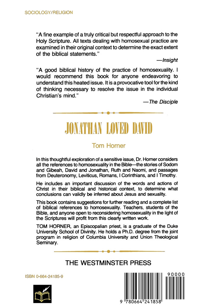 Jonathan Loved David
