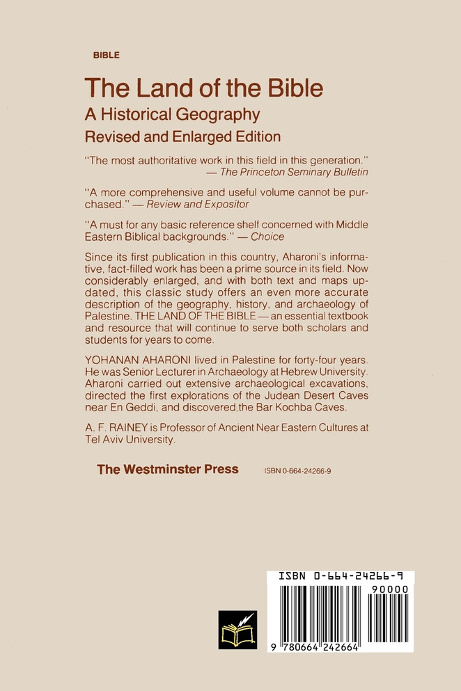 The Land of the Bible