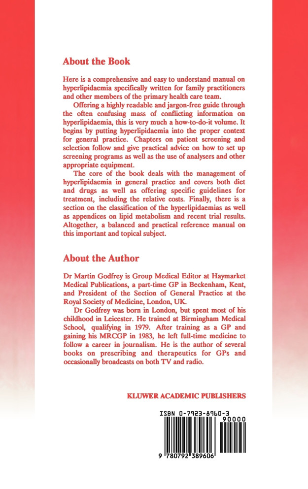 The Hyperlipidaemia Handbook