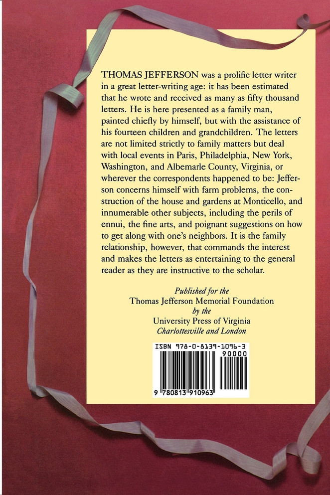 The Family Letters of Thomas Jefferson