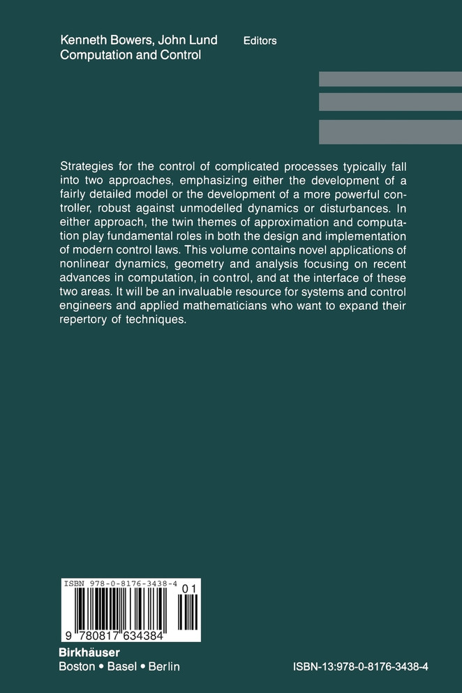 Computation and Control