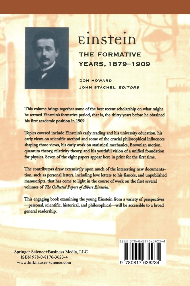 Einstein the Formative Years, 1879-1909
