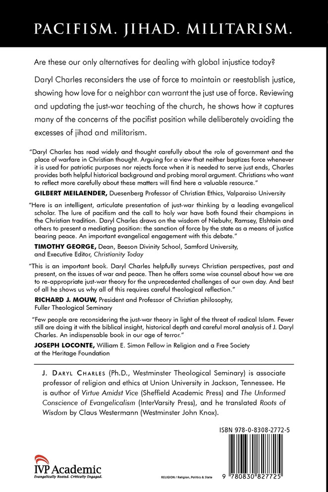 Between Pacifism and Jihad