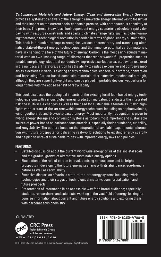Carbonaceous Materials and Future Energy