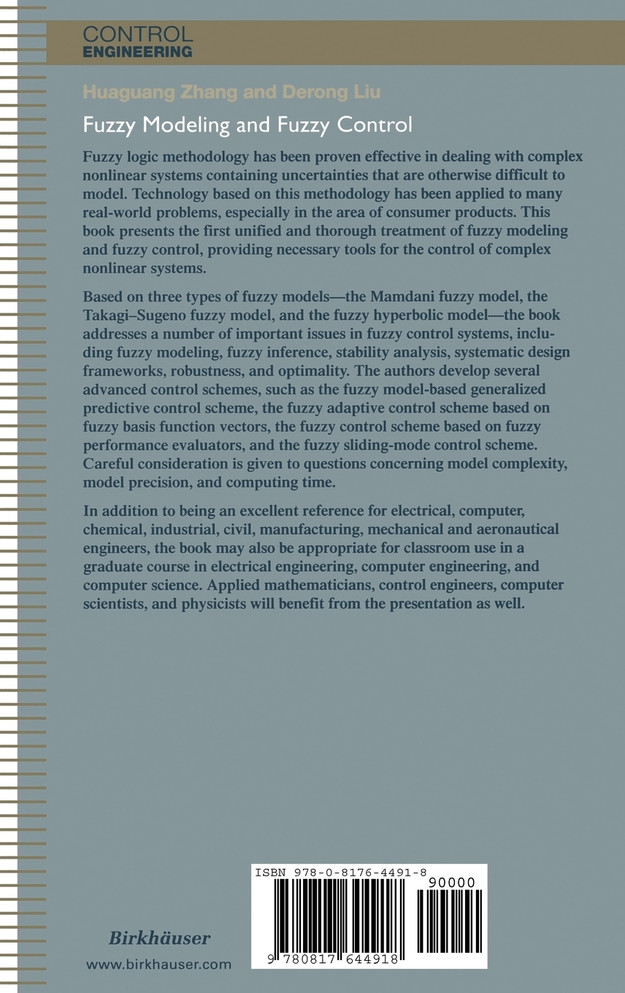 Fuzzy Modeling and Fuzzy Control