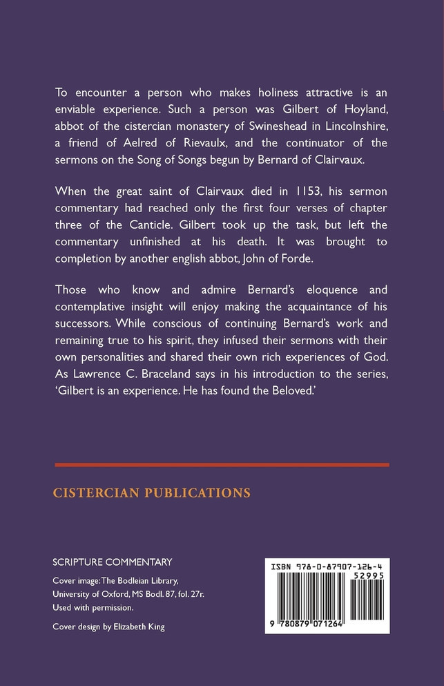 Sermons on the Song of Songs, Volume 3