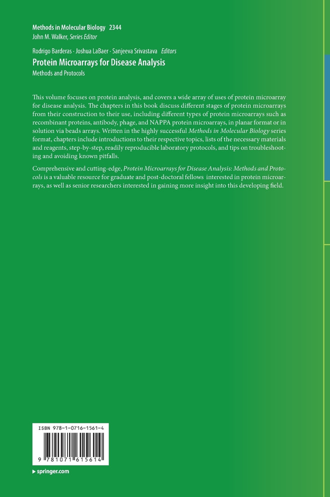 Protein Microarrays for Disease Analysis