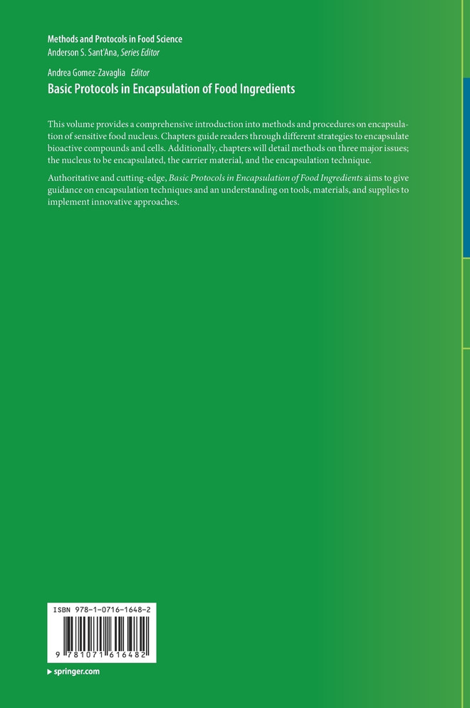Basic Protocols in Encapsulation of Food Ingredients