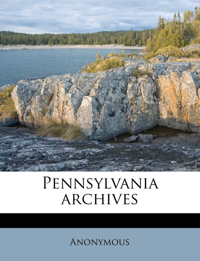 Pennsylvania archives Volume 21