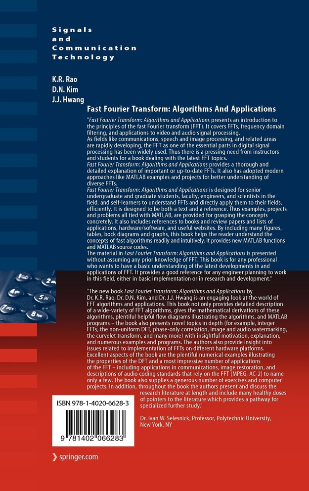 Fast Fourier Transform - Algorithms and Applications