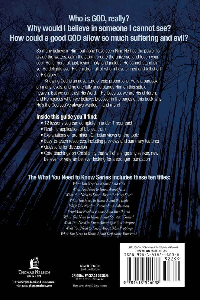 What You Need to Know about God