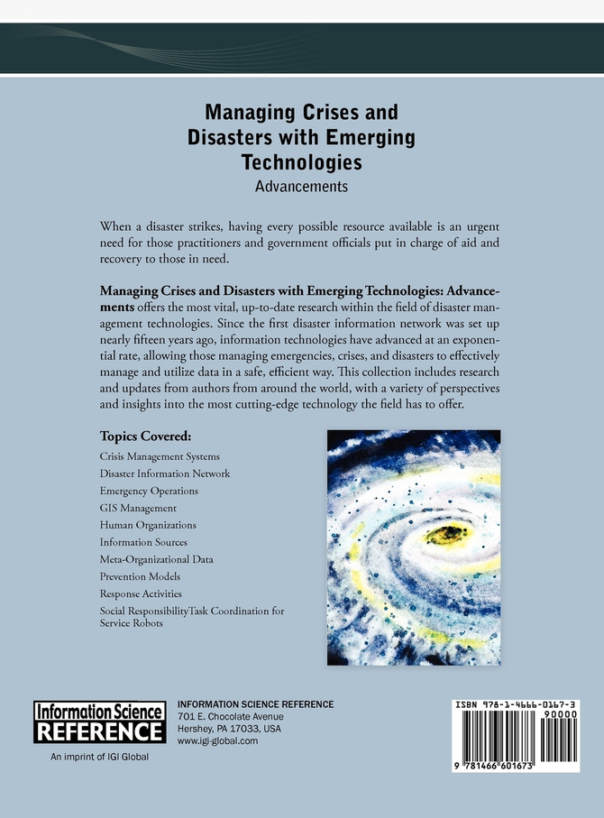 Managing Crises and Disasters with Emerging Technologies
