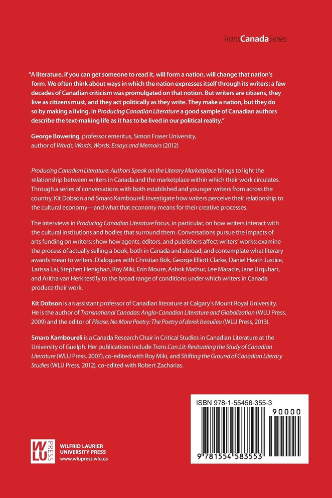 Producing Canadian Literature